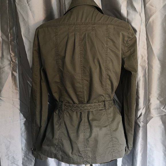 Tribal Femme green anorak size 8 - Picture 2 of 4